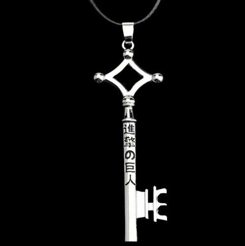 Attack on Titan Necklace - Eren Key Pendant | Anime Jewelry | Anime Accessory Store