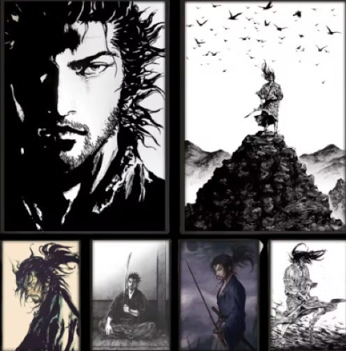 Vagabond Poster - Premium Quality Wall Art for Manga Lovers | Anime Accessory Store